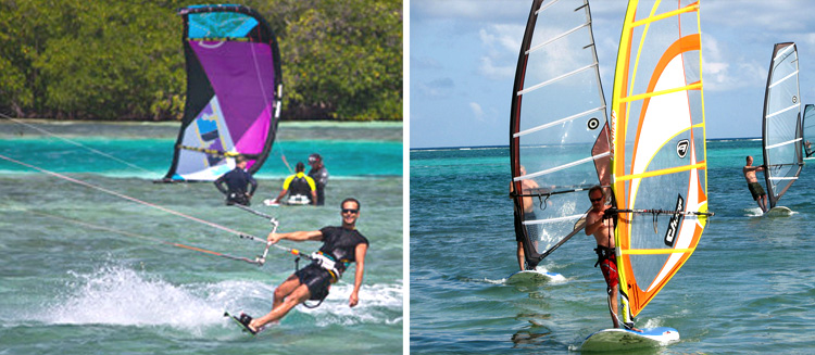 kite boarding & windsurfing